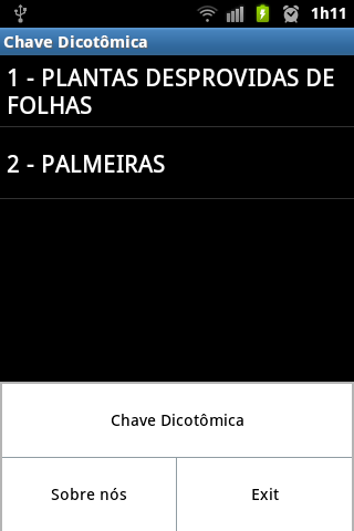 Criar Chave Dicotômica, Software de Chave Dicotômica