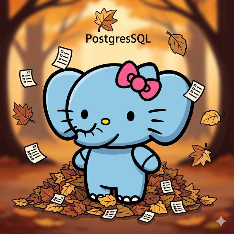 PostgreSQL WAL Autumn Archiving