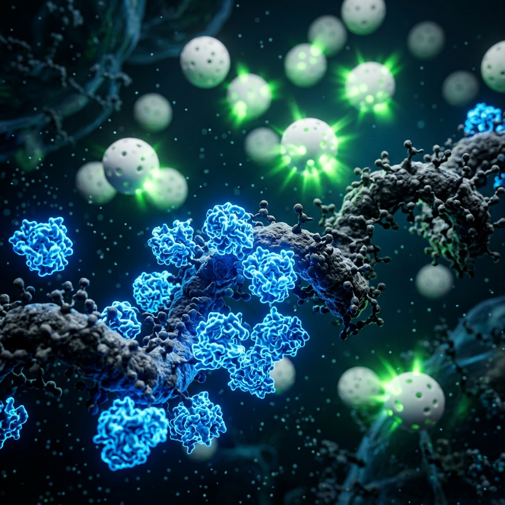 TeaFlon Part 2: The Swarm Architecture and Biomineralization
